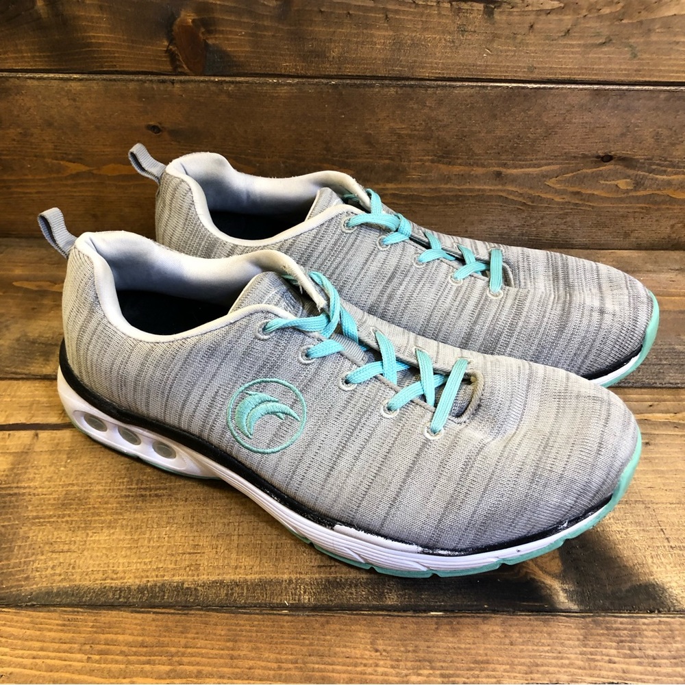 Therafit Paloma Lite Athletic Sport Sneakers Shoes Women's Size 11 Gray / Teal